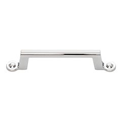 Atlas Homewares [A302-CH] Die Cast Zinc Cabinet Pull Handle - Bradbury Series - Standard Size - Polished Chrome Finish - 3 3/4&quot; C/C - 5 5/8&quot; L