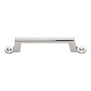 Atlas Homewares [A302-PN] Die Cast Zinc Cabinet Pull Handle - Bradbury Series - Standard Size - Polished Nickel Finish - 3 3/4" C/C - 5 5/8" L