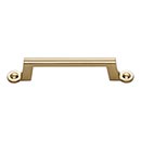 Atlas Homewares [A302-WB] Die Cast Zinc Cabinet Pull Handle - Bradbury Series - Standard Size - Warm Brass Finish - 3 3/4&quot; C/C - 5 5/8&quot; L