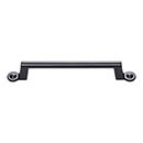 Atlas Homewares [A303-BL] Die Cast Zinc Cabinet Pull Handle - Bradbury Series - Oversized - Matte Black Finish - 5 1/16" C/C - 6 7/8" L