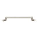 Atlas Homewares [A304-BRN] Die Cast Zinc Cabinet Pull Handle - Bradbury Series - Oversized - Brushed Nickel Finish - 6 5/16" C/C - 8 3/16" L