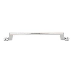 Atlas Homewares [A304-CH] Die Cast Zinc Cabinet Pull Handle - Bradbury Series - Oversized - Polished Chrome Finish - 6 5/16&quot; C/C - 8 3/16&quot; L