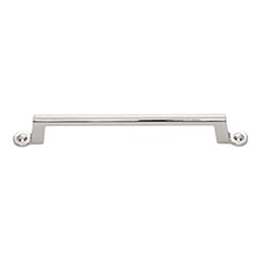 Atlas Homewares [A304-PN] Die Cast Zinc Cabinet Pull Handle - Bradbury Series - Oversized - Polished Nickel Finish - 6 5/16&quot; C/C - 8 3/16&quot; L