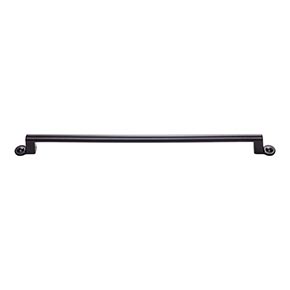 Atlas Homewares [A305-BL] Die Cast Zinc Cabinet Pull Handle - Bradbury Series - Oversized - Matte Black Finish - 12" C/C - 14" L