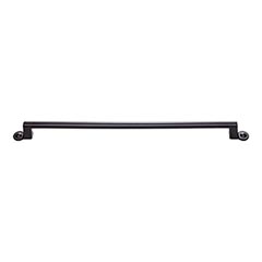 Atlas Homewares [A305-BL] Die Cast Zinc Cabinet Pull Handle - Bradbury Series - Oversized - Matte Black Finish - 12&quot; C/C - 14&quot; L