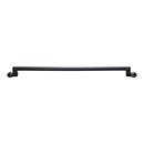 Atlas Homewares [A305-BL] Die Cast Zinc Cabinet Pull Handle - Bradbury Series - Oversized - Matte Black Finish - 12" C/C - 14" L