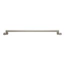 Atlas Homewares [A305-BRN] Die Cast Zinc Cabinet Pull Handle - Bradbury Series - Oversized - Brushed Nickel Finish - 12&quot; C/C - 14&quot; L