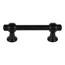 Atlas Homewares [314-BL] Die Cast Zinc Cabinet Pull Handle - Bronte Series - Standard Size - Matte Black Finish - 3&quot; C/C - 4 5/16&quot; L