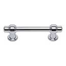 Atlas Homewares [314-CH] Die Cast Zinc Cabinet Pull Handle - Bronte Series - Standard Size - Polished Chrome Finish - 3&quot; C/C - 4 5/16&quot; L