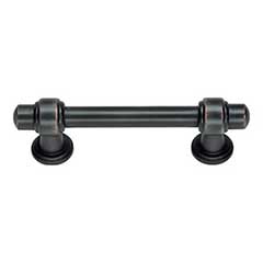 Atlas Homewares [314-VB] Die Cast Zinc Cabinet Pull Handle - Bronte Series - Standard Size - Venetian Bronze Finish - 3&quot; C/C - 4 5/16&quot; L