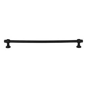 Atlas Homewares [346-BL] Die Cast Zinc Cabinet Pull Handle - Bronte Series - Oversized - Matte Black Finish - 11 5/16" C/C - 12 1/2" L