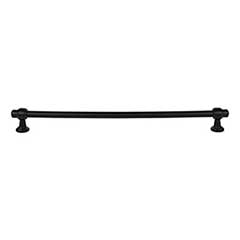 Atlas Homewares [346-BL] Die Cast Zinc Cabinet Pull Handle - Bronte Series - Oversized - Matte Black Finish - 11 5/16&quot; C/C - 12 1/2&quot; L