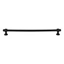 Atlas Homewares [346-BL] Die Cast Zinc Cabinet Pull Handle - Bronte Series - Oversized - Matte Black Finish - 11 5/16" C/C - 12 1/2" L