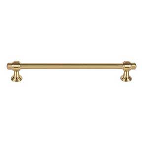 Atlas Homewares [346-WB] Die Cast Zinc Cabinet Pull Handle - Bronte Series - Oversized - Warm Brass Finish - 11 5/16" C/C - 12 1/2" L