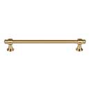 Atlas Homewares [346-WB] Die Cast Zinc Cabinet Pull Handle - Bronte Series - Oversized - Warm Brass Finish - 11 5/16" C/C - 12 1/2" L