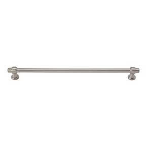 Atlas Homewares [346-BRN] Die Cast Zinc Cabinet Pull Handle - Bronte Series - Oversized - Brushed Nickel Finish - 11 5/16" C/C - 12 1/2" L