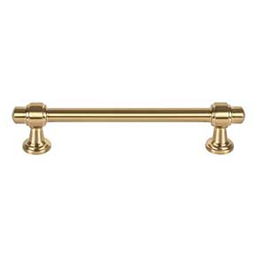 Atlas Homewares [352-WB] Die Cast Zinc Cabinet Pull Handle - Bronte Series - Oversized - Warm Brass Finish - 5 1/16" C/C - 6 1/4" L