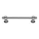 Atlas Homewares [352-BRN] Die Cast Zinc Cabinet Pull Handle - Bronte Series - Oversized - Brushed Nickel Finish - 5 1/16" C/C - 6 1/4" L