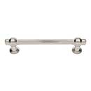 Atlas Homewares [352-PN] Die Cast Zinc Cabinet Pull Handle - Bronte Series - Oversized - Polished Nickel Finish - 5 1/16&quot; C/C - 6 1/4&quot; L