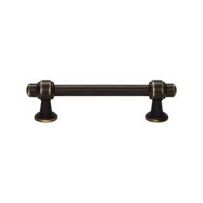 Atlas Homewares [430-CFB] Die Cast Zinc Cabinet Pull Handle - Bronte Series - Standard Size - Cafe Bronze Finish - 3 3/4" C/C - 5 1/16" L