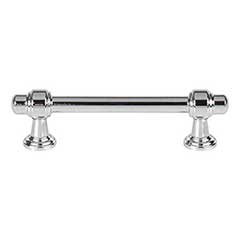 Atlas Homewares [430-CH] Die Cast Zinc Cabinet Pull Handle - Bronte Series - Standard Size - Polished Chrome Finish - 3 3/4" C/C - 5 1/16" L