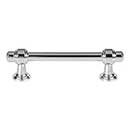 Atlas Homewares [430-CH] Die Cast Zinc Cabinet Pull Handle - Bronte Series - Standard Size - Polished Chrome Finish - 3 3/4" C/C - 5 1/16" L