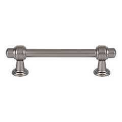 Atlas Homewares [430-SL] Die Cast Zinc Cabinet Pull Handle - Bronte Series - Standard Size - Slate Finish - 3 3/4&quot; C/C - 5 1/16&quot; L