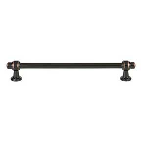 Atlas Homewares [431-VB] Die Cast Zinc Cabinet Pull Handle - Bronte Series - Oversized - Venetian Bronze Finish - 7 9/16" C/C - 9 1/2" L