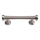 Atlas Homewares [326-BRN] Die Cast Zinc Cabinet Pull Handle - Browning Series - Standard Size - Brushed Nickel Finish - 3" C/C - 4 9/16" L