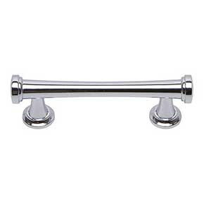 Atlas Homewares [326-CH] Die Cast Zinc Cabinet Pull Handle - Browning Series - Standard Size - Polished Chrome Finish - 3" C/C - 4 9/16" L