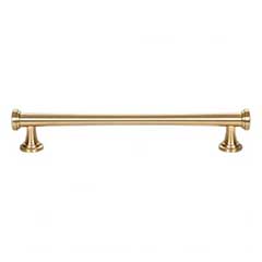 Atlas Homewares [327-WB] Die Cast Zinc Cabinet Pull Handle - Browning Series - Oversized - Warm Brass Finish - 6 5/16" C/C - 7 3/8" L