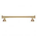 Atlas Homewares [327-WB] Die Cast Zinc Cabinet Pull Handle - Browning Series - Oversized - Warm Brass Finish - 6 5/16&quot; C/C - 7 3/8&quot; L