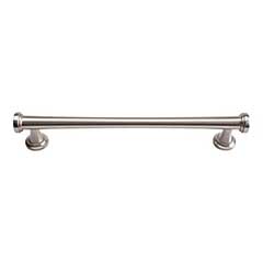 Atlas Homewares [327-BRN] Die Cast Zinc Cabinet Pull Handle - Browning Series - Oversized - Brushed Nickel Finish - 6 5/16&quot; C/C - 7 3/8&quot; L