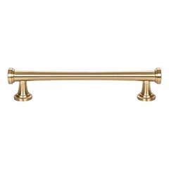 Atlas Homewares [350-WB] Die Cast Zinc Cabinet Pull Handle - Browning Series - Oversized - Warm Brass Finish - 5 1/16" C/C - 6 1/2" L