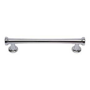 Atlas Homewares [350-CH] Die Cast Zinc Cabinet Pull Handle - Browning Series - Oversized - Polished Chrome Finish - 5 1/16" C/C - 6 1/2" L