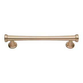 Atlas Homewares [350-CM] Die Cast Zinc Cabinet Pull Handle - Browning Series - Oversized - Champagne Finish - 5 1/16" C/C - 6 1/2" L