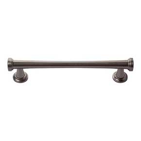 Atlas Homewares [350-SL] Die Cast Zinc Cabinet Pull Handle - Browning Series - Oversized - Slate Finish - 5 1/16" C/C - 6 1/2" L