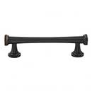 Atlas Homewares [436-VB] Die Cast Zinc Cabinet Pull Handle - Browning Series - Standard Size - Venetian Bronze Finish - 3 3/4" C/C - 5" L