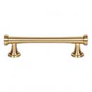 Atlas Homewares [436-WB] Die Cast Zinc Cabinet Pull Handle - Browning Series - Standard Size - Warm Brass Finish - 3 3/4" C/C - 5" L