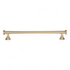 Atlas Homewares [442-WB] Die Cast Zinc Cabinet Pull Handle - Browning Series - Oversized - Warm Brass Finish - 7 9/16" C/C - 8 13/16" L