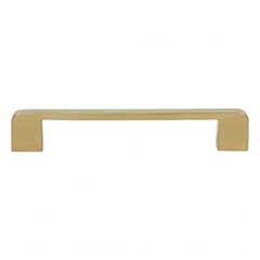 Atlas Homewares [A991-MG] Stainless Steel Cabinet Pull Handle - Clemente Series - Oversized - Matte Gold Finish - 5 1/16&quot; C/C - 6&quot; L