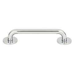 Atlas Homewares [A602-CH] Die Cast Zinc Cabinet Pull Handle - Dot Series - Oversized - Polished Chrome Finish - 5 1/16&quot; C/C -  5 7/16&quot; L