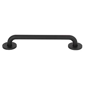 Atlas Homewares [A603-BL] Die Cast Zinc Cabinet Pull Handle - Dot Series - Oversized - Matte Black Finish - 6 5/16" C/C - 6 3/4" L