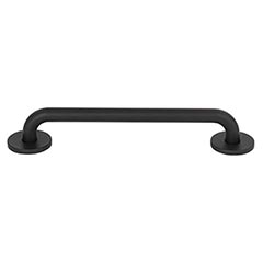 Atlas Homewares [A603-BL] Die Cast Zinc Cabinet Pull Handle - Dot Series - Oversized - Matte Black Finish - 6 5/16&quot; C/C -  6 3/4&quot; L