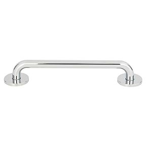 Atlas Homewares [A603-CH] Die Cast Zinc Cabinet Pull Handle - Dot Series - Oversized - Polished Chrome Finish - 6 5/16" C/C - 6 3/4" L