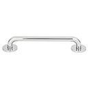 Atlas Homewares [A603-CH] Die Cast Zinc Cabinet Pull Handle - Dot Series - Oversized - Polished Chrome Finish - 6 5/16" C/C -  6 3/4" L