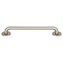 Atlas Homewares [A604-BRN] Die Cast Zinc Cabinet Pull Handle - Dot Series - Oversized - Brushed Nickel Finish - 7 9/16&quot; C/C -  8&quot; L