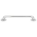 Atlas Homewares [A604-CH] Die Cast Zinc Cabinet Pull Handle - Dot Series - Oversized - Polished Chrome Finish - 7 9/16" C/C -  8" L