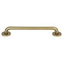 Atlas Homewares [A604-UB] Die Cast Zinc Cabinet Pull Handle - Dot Series - Oversized - Vintage Brass Finish - 7 9/16" C/C -  8" L