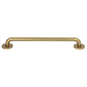 Atlas Homewares [A605-UB] Die Cast Zinc Cabinet Pull Handle - Dot Series - Oversized - Vintage Brass Finish - 8 13/16" C/C - 9 1/4" L